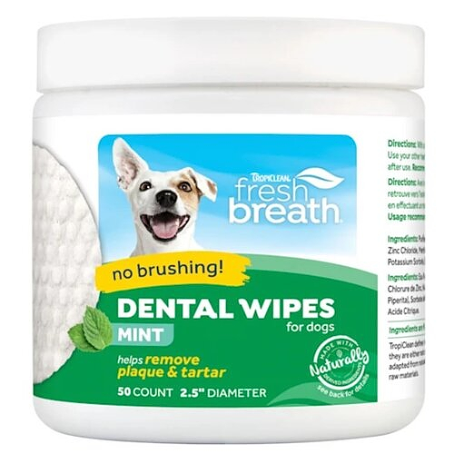 TropiClean - Dental Wipes